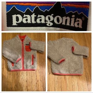 Patagonia retro X fleece jacket size 3T